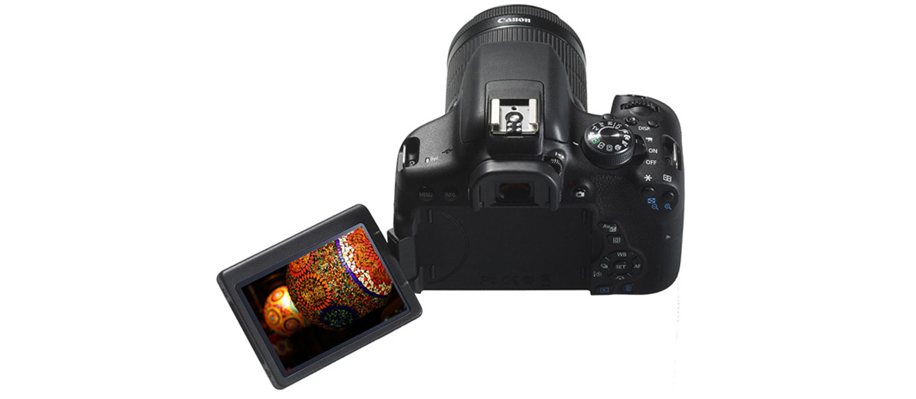 Canon EOS 750D czarny 18-55 IS STM - Lustrzanki - Sklep
